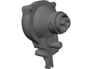 RC Car Differential 3D Model preview