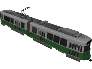 Streetcar 3D Model preview