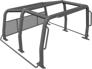 Ford F-150 Roll Bar (2013) 3D Model preview
