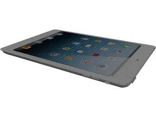 Apple iPad Mini 3D Model preview