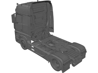 Mercedes-Benz Actros (2012) 3D Model preview