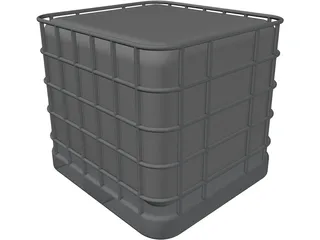 Pallet Mounted Fluid Resevoir 3D Model preview