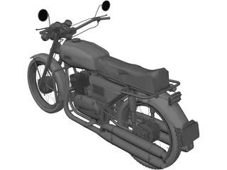 Java 350 3D Model preview