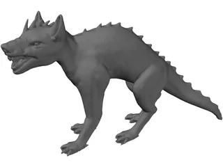 Chupacabra 3D Model preview
