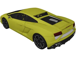 Lamborghini Gallardo LP560-4 (2013) 3D Model preview