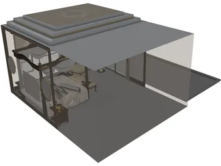 Bedroom 3D Model preview