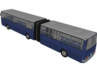Ikarus 280 Gelekbus 3D Model preview