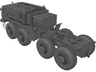 MAZ-537 3D Model preview
