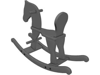 Toy Baby Pony 3D Model preview