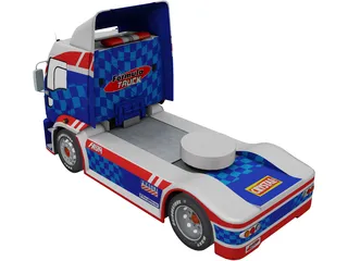 Formula Truck 2013 PaceCar 3D Model preview