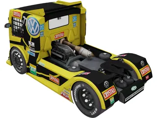 Volkswagen Constellation RM Competicoes 3D Model preview