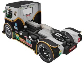Volvo FH DB Motorsport 3D Model preview