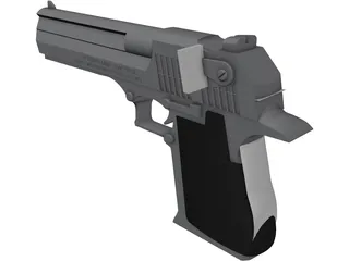 Desert Eagle 3D Model preview
