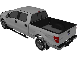 Ford F-150 (2014) 3D Model preview
