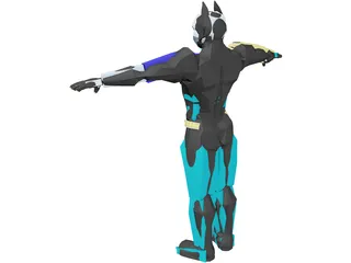 Batman Dark Knight 3D Model preview