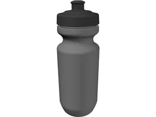 Water Bottle 3D Model preview