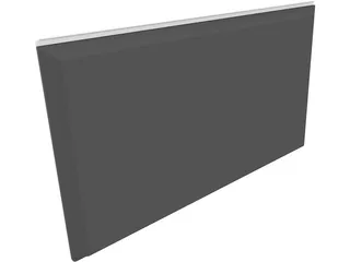 Philips LED TV 42 inch (2013) 3D Model preview