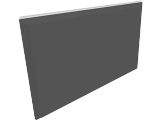 Philips LED TV 50 inch (2013) 3D Model preview