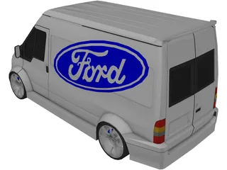 Ford Transit [Tuned] 3D Model preview
