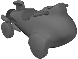 Rocket 3D Model preview