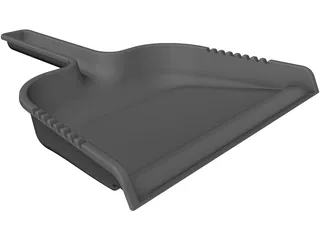 Dustpan 3D Model preview