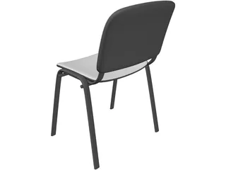 Office Chair 3D Model preview