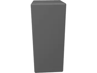 JBL SR-X Series Speaker 3D Model preview