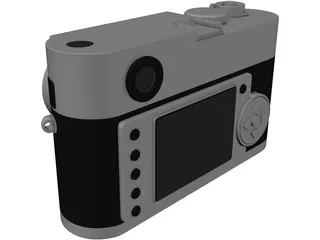 Leica M8 Digital Camera 3D Model preview