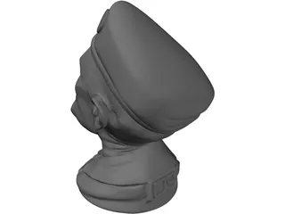Colonel 3D Model preview