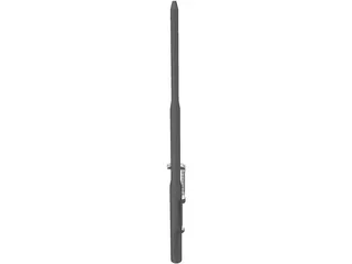 Gas Flare 3D Model preview