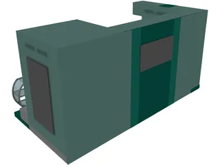 Display Booth 3D Model preview
