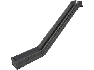Chain Conveyor 3D Model preview