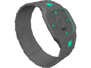 Watch 3D Model preview