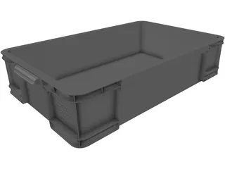 Storage Box 33 ltr 3D Model preview