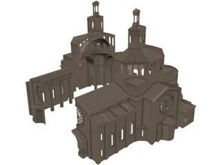 Church 3D Model preview