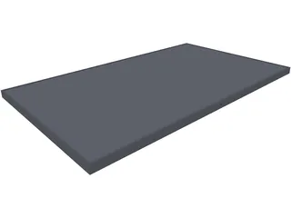 Sharp NU Solar Panel 3D Model preview