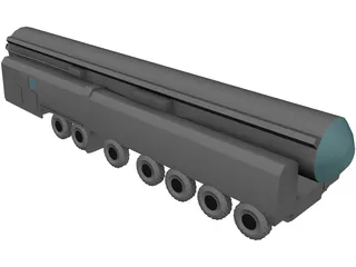 RT-2UTTKh Topol-M 3D Model preview