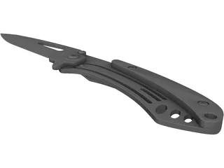 Boker Knife 3D Model preview