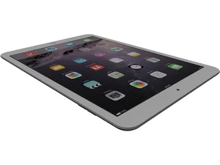 Apple iPad Air 2 3D Model preview