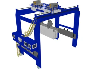Crane 3D Model preview