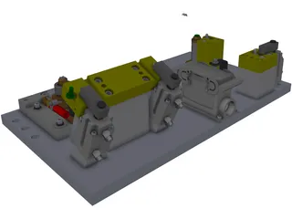 Weld Fixture 3D Model preview