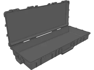PE-1700 Weapon Pelican Case 3D Model preview