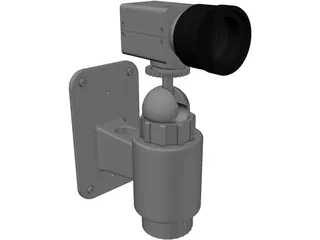 Security Camera 3D Model preview