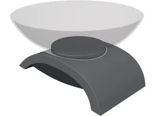 Electronic Scales 3D Model preview
