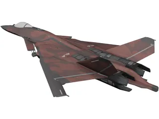 CFA-44 Nosferatu 3D Model preview