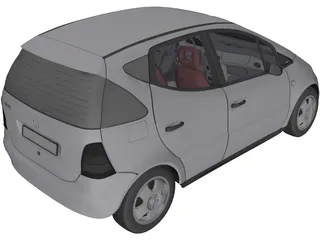 Mercedes-Benz A-class 3D Model preview