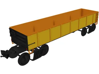 Steel Gondola (1942) 3D Model preview