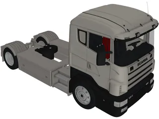 Scania CR-19 3D Model preview