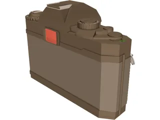 Camera Cosina 3D Model preview