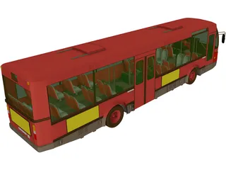 Bus EMT 3D Model preview